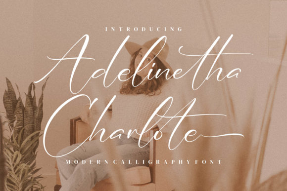 Adelinetha Charlote: A Script Font Tailored for Crafters
