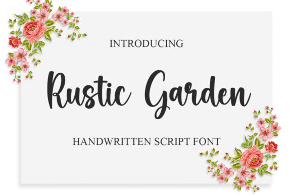 Choosing Rustic Garden Font for a Cohesive Brand Identity
