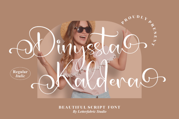 Dinyssta Kaldera: A Script Font Built for Modern Campaigns