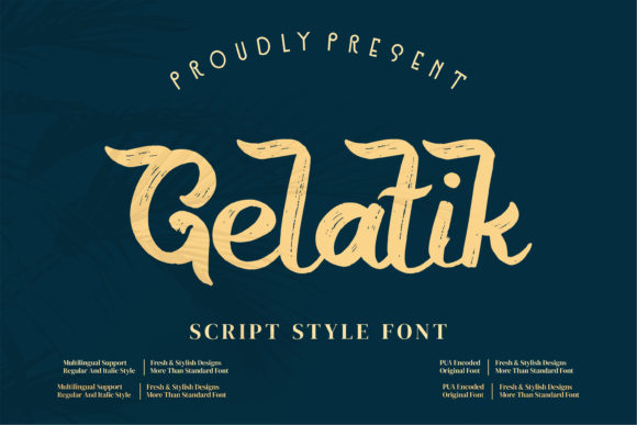 Gelatik: A Modern Font for Authentic Digital Branding