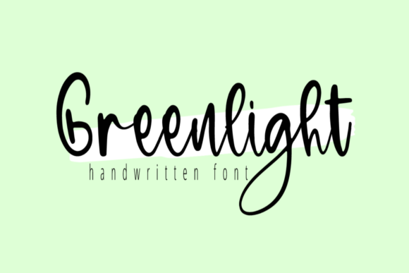 Greenlight: A Handwritten Font for Thoughtful Editorial Moments