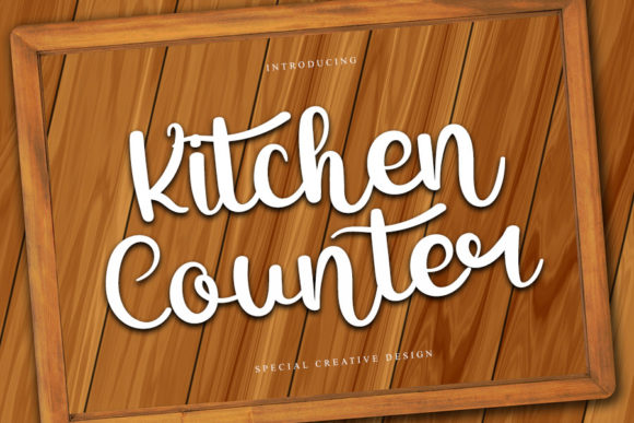 Kitchen Counter: The Font That Makes Your Brand Feel Like Home