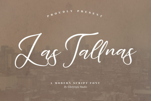 Las Tallnas: A Script Font for Quiet Editorial Moments