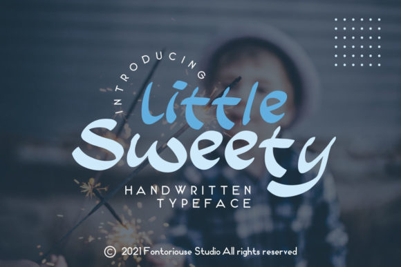 Little Sweety: An Editorial Typeface with a Charming Handwritten Voice