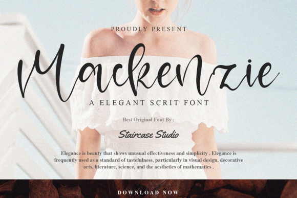 Mackenzie: An Editorial Font for Graceful Headlines