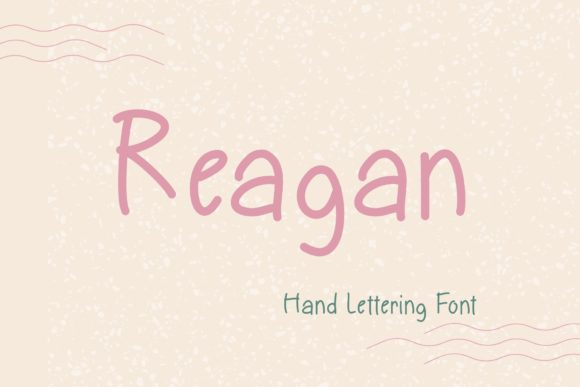 Reagan: A Hand-Lettering Font for Campaigns That Need a Human Touch