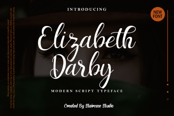 The Elizabeth Darby Font: Elegant Typography for Crafters