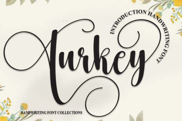 Turkey: An Elegant Script Font for Editorial Impact